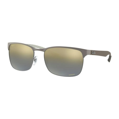 Ray-Ban Chromance RB8319CH Heren - Vierkant Zilver Polarized & Spiegel glazen