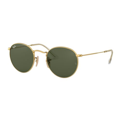 Ray-Ban Round Flat Lenses RB3447N Heren - Rond Goud