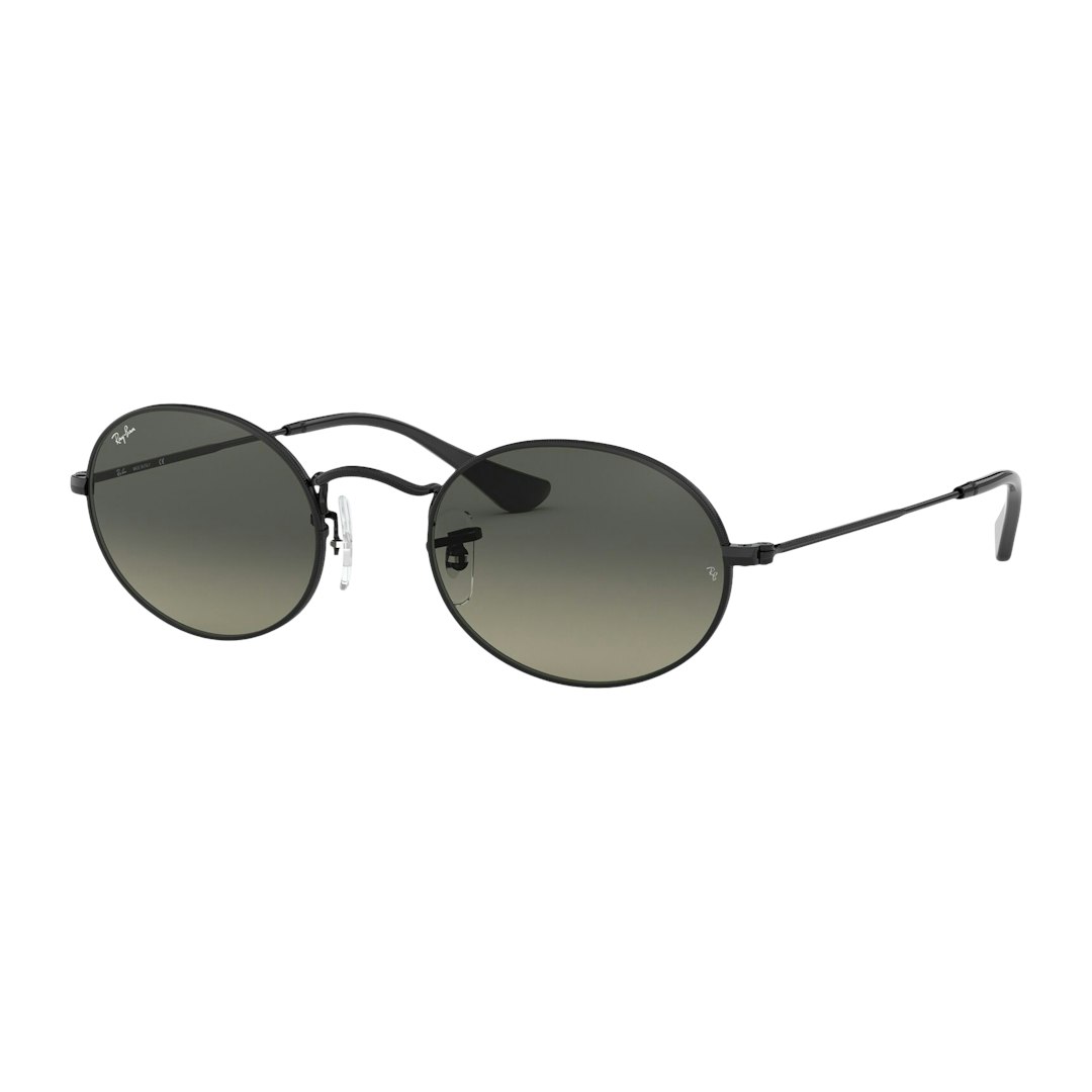 Ray-Ban Oval Flat Lenses RB3547N - Ovaal Zwart