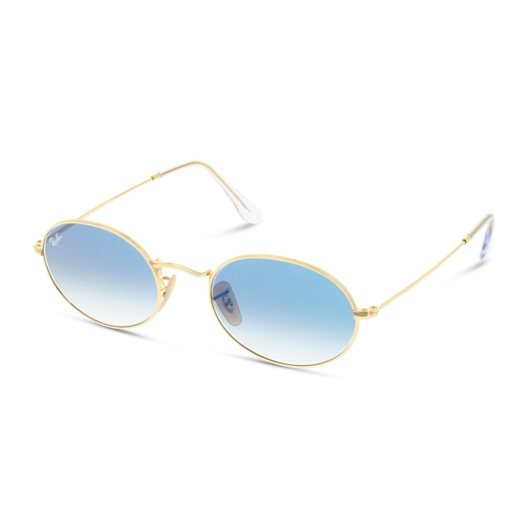 Ray-Ban Oval Flat Lenses RB3547N - Ovaal Goud