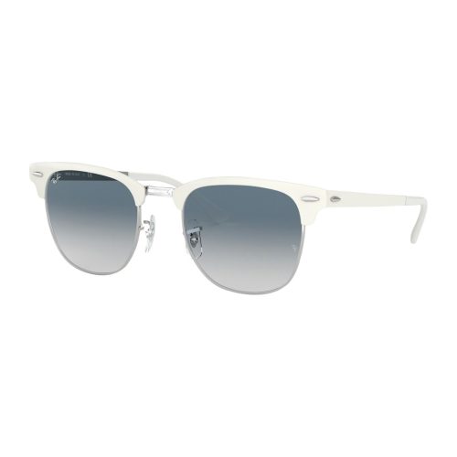 Ray-Ban Clubmaster Metal RB3716 - Vierkant Zilver Polarized glazen