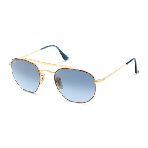 Ray-Ban The Marshal RB3648 - Hoekig Goud Bruin