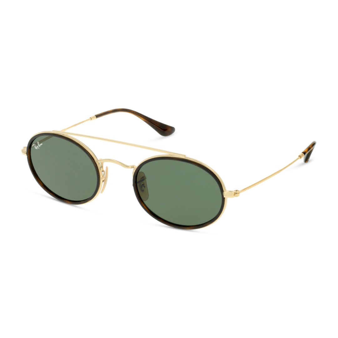 Ray-Ban Oval Double Bridge RB3847N - Ovaal Goud