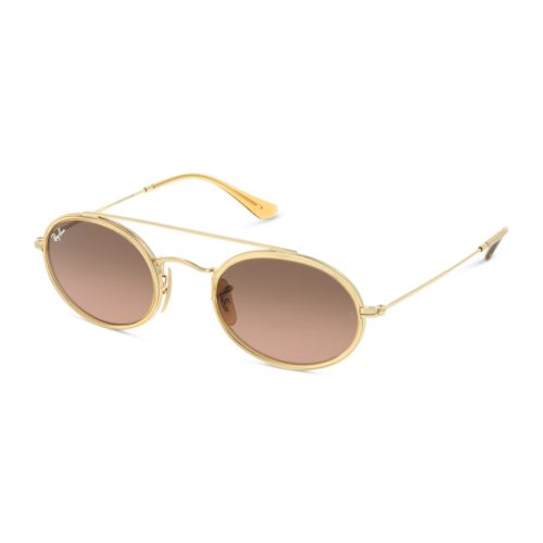 Ray-Ban Oval Double Bridge RB3847N - Ovaal Goud