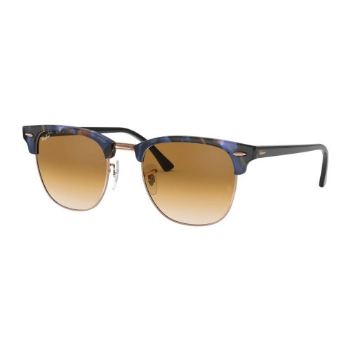 Ray-Ban Clubmaster Fleck RB3016 - Vierkant Bruin