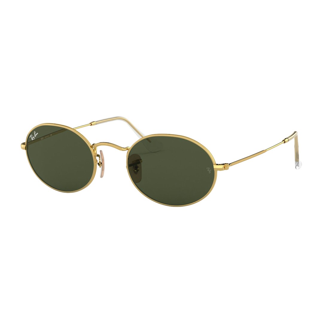 Ray-Ban Oval RB3547 - Rond Goud