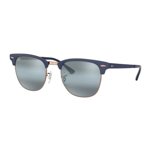 Ray-Ban Clubmaster Metal RB3716 - Vierkant Blauw Spiegel glazen