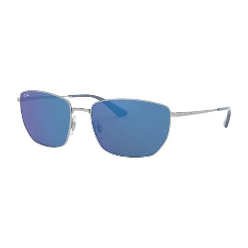 Ray-Ban RB3653 Heren - Vierkant Zilver Spiegel glazen