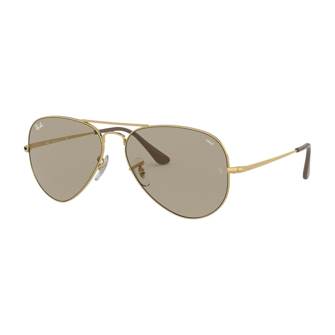 Ray-Ban Solid Evolve RB3689 - Piloot Goud