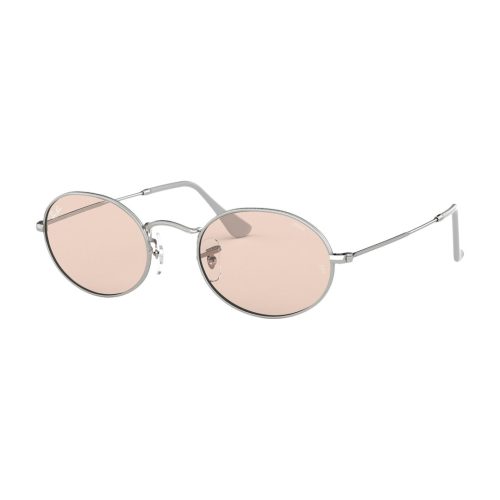 Ray-Ban Oval Solid Evolve RB3547 - Ovaal Zilver