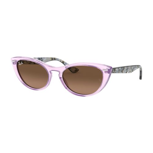 Ray-Ban Nina RB4314N - Cat eye Paars Transparant