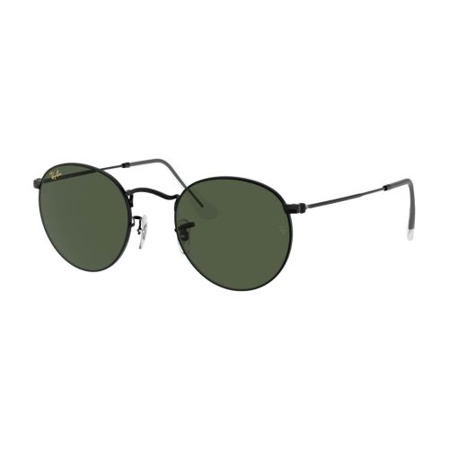 Ray-Ban Round Metal Legend Gold RB3447 Heren - Rond Zwart