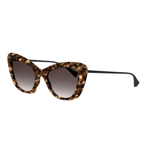 Unofficial UO6164 Dames - Cat eye Havana