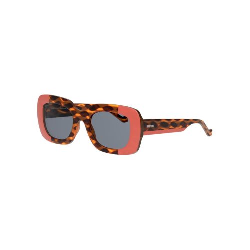 Unofficial UNSU0175P - Vierkant Havana Rood Polarized glazen