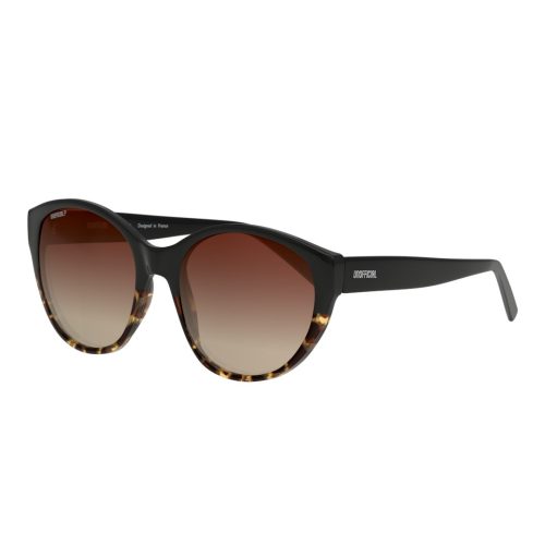 Unofficial UNSF0047P - Cat eye Zwart Polarized glazen