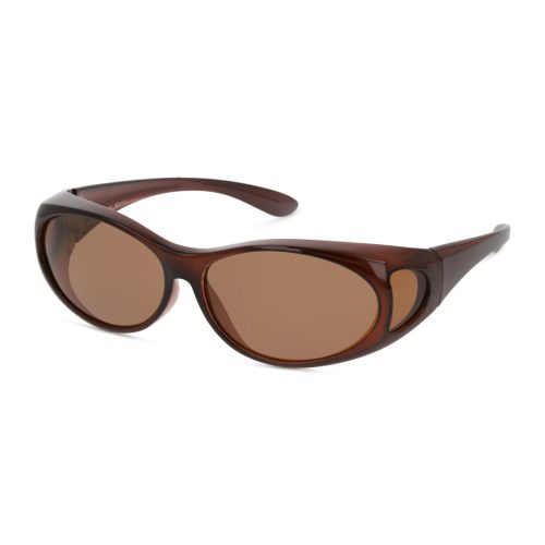 GV Library SOBF71 Dames - Ovaal Bruin Polarized glazen