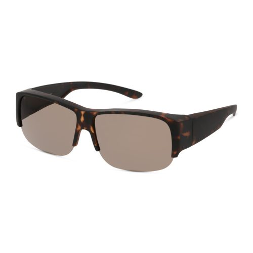 GV Library SOEF14 Dames - Rechthoekig Havana Polarized glazen