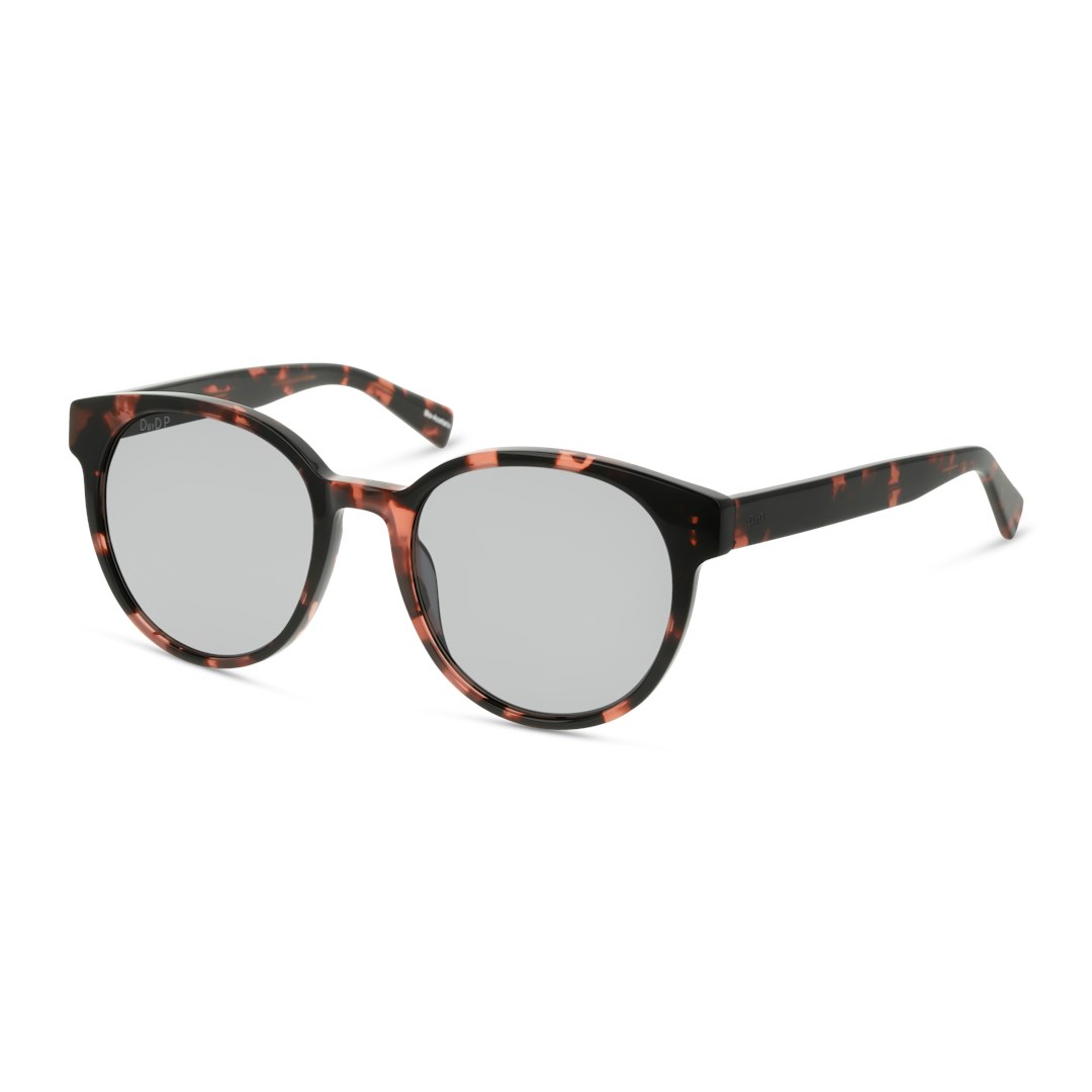 DbyD DBSF5004P - Rond Havana Roze Polarized glazen